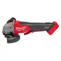 Milwaukee Angle Grinder: 4 1/2 in_5 in Wheel Dia, Paddle, without Lock-On, Brushless Motor, (1) Bare Tool