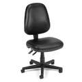 Ofm Inc Computer Task Chair, Black Vinyl