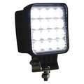Buyers Products Flood Light, Square, Clear Led, 12-24V, 4.6"