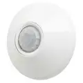 Occupancy Sensor: Hard Wired, Ceiling, 452 sq ft Coverage at Suggested Mounting Ht