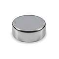 Disc Magnet: Sintered Samarium Cobalt, 4 lb Max. Pull, 0.187" Thick, 1/2" Dia