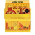 Deluxe Lockout Station, Valve/Electrical Lockouts: 30 Components Included