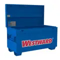 Westward 48 in Overall Width, 24 in Overall Depth, 27 7/8 in Overall Height, Jobsite Box Cabinet, Blue