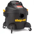 Shop-Vac Shop Vacuum: 6 gal Tank Size, Plastic, 1 1/4 in Vacuum Hose Dia., 145 cfm Vacuum Air Flow