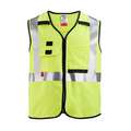Safety Vest,Polyester,Yellow,