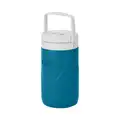 Coleman Beverage Jug: 1 gal Cooler Capacity, 5 7/8 in Exterior L, 7 in Exterior W, 7 in, Blue