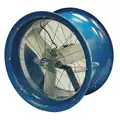 High-Velocity Industrial Fan: High-Velocity Industrial Fan, 14 in Blade Dia, 2,600 cfm