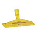 Vikan Floor Model Pad Holder with Handle Head, 3.75 x 9 inch, Yellow