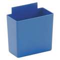 Bin Cups,3-1/4 In.L,Blue