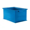Ssi Schaefer Straight Wall Container, Blue, 12" H x 19" L x 13" W, 1EA