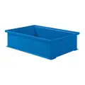 Ssi Schaefer Straight Wall Container, Blue, 5" H x 19" L x 13" W, 1EA
