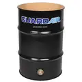 Vacuum Drum: 30 gal Capacity, 29 in Overall Ht, 19 1/4 in Outside Dia., Black, Unlined, 18 Gauge