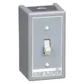 Square D Manual Motor Switch: 1, 30 A Amps AC, 3 Poles, 600 V AC, Gen Purpose Surface Mount