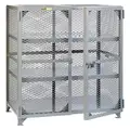 Bulk Storage Locker, Openings: 1, Shelves: 2, 49" W X 33" D X 53" H