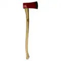 Nupla Axe: Gen Purpose Axes, 32 in Overall L, 5 1/4 in Cutting Edge L, 6 lb Head Wt, Steel, Wood