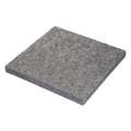 Wool Felt Sheet: 12 in W x 12 in L, 1/8 in Thick, F7, Plain Backing, Gray, 80% Wool Content