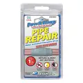 2" x 4 ft Gray Pipe Repair Kit for Up to 1" Pipe Dia.