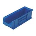 Bin: 23 7/8 in Overall Lg, 8 1/4 in x 7 in, Blue, Stackable
