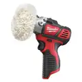 Milwaukee Cordless Polisher: 3 in Size, 0 to 2800/0 to 8300 No Load RPM, 12 V Volt