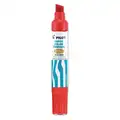 Pilot Permanent Marker: Chisel, Capped, Red, Wide
