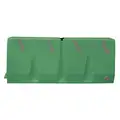 Polycade Traffic Barrier: 24 in Overall Ht, 62 1/4 in x 24 in, Diamond, Reflective, Unrated, Plastic