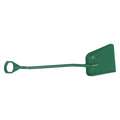 Vikan Large Ergonomic Square Blade Shovel, 13.5 x 12.5 x 51 Inch, Green
