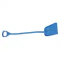 Vikan Small Ergonomic Square Blade Shovel, 10.25 x 11 x 50 inch, Blue