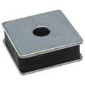 Encased Channel Magnet: Ceramic, 3 lb Max. Pull, 0.25" Thick, 3/4" Overall Lg