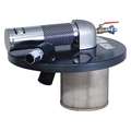 Pneumatic Drum-Top Vacuum Head, 55 gal, 89 cfm, 1-1/2" Vacuum Hose Dia.