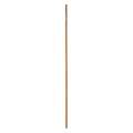 Tough Guy Handle: 60 in Broom Handle L, Acme Thread, Natural Wood, Bamboo, Broom Handle