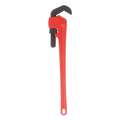 Ridgid Hex Pipe Wrench, Cast Iron, Jaw Capacity 2", Smooth, Overall Length 20", I-Beam