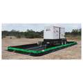Spill Containment Berm: 10 ft W x 20 ft L, 1,496 gal Spill Capacity, gal., Copolymer 2000