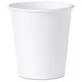 Solo Cup 3 oz. Paper Disposable Cold Cup, White, Solo, 100 PK