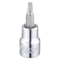 Socket Bit: 3/8 in Drive Size, Torx Tip, T20 Tip Size, 1 13/16 in Overall Lg, Torx
