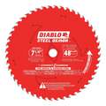 Diablo Circular Saw Blade: 7 1/4 in Blade Dia., 48 Teeth, 0.075 in Cut W, 5/8 in Arbor Size
