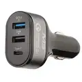 Mobilespec USB Car Charger, For Use With USB Powered Devices, Number of Output Connectors 3
