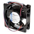 Standard Square Axial Fan: 4 11/16 in Ht, 1 1/2 in Dp, 209, IP20, Aluminum, 12V DC