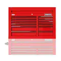 Proto Heavy Duty Top Chest with 12 Drawers; 22-3/8" D x 28" H x 42" W, Red