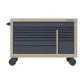 Proto Heavy Duty Rolling Tool Cabinet with 13 Drawers; 22-3/8" D x 38-1/2" H x 55" W, Tan