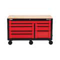 Craftsman Heavy Duty Rolling Tool Cabinet with 8 Drawers; 22-1/4" D x 39-3/4" H x 63-3/4" W