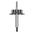 Liquid Level Probe: Sanitary, 2 in Tri-clamp, 304 Stainless Steel and PTFE, 12 in Probe Lengths