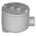 Appleton Electric Conduit Outlet Body: Aluminum, GR, 1/2 in Trade Size, LB Body, 18 cu in Body Capacity