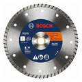 Bosch Diamond Saw Blade: 7 in Blade Dia., 7/8 in Arbor Size, Wet/Dry, For Circular Saws, Good, Turbo