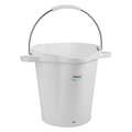 Vikan 5 Gallon Plastic Bucket / Cleaning Pail, White