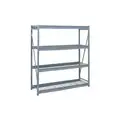 Lyon 4 Shelf, Starter Bulk Storage Rack; 1650 lb. Shelf Weight Capacity, 36" D x 120" H x 96" W, Steel Wire Decking