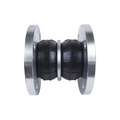 2-1/2" Pipe Size Double Sphere EPDM Expansion Joint, -50 to 230 Deg F Temp. Range