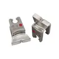 Burndy Upper and Lower Crimping Die: Use with Hand/Power Tool, 2 to 4/0 AWG Stranded Copper Lug Capacity