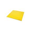 PIG Drain Cover Seal, Shape Square, 48" L x 48" W, Seal Type Positive Seal, Black, Yellow