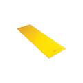 PIG Drain Cover Seal, Shape Rectangle, 60" L x 18" W, Seal Type Positive Seal, Black, Yellow