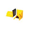 PIG Spill Containment Berm Wall End, Wall End, 11" x 9" x 6", Polyurethane, Yellow